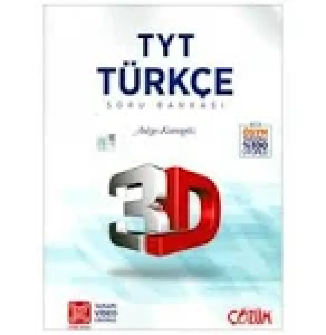3D Yayınları TYT Türkçe Soru Bankası Tamamı Video Çözümlü - Asiye Karagöz