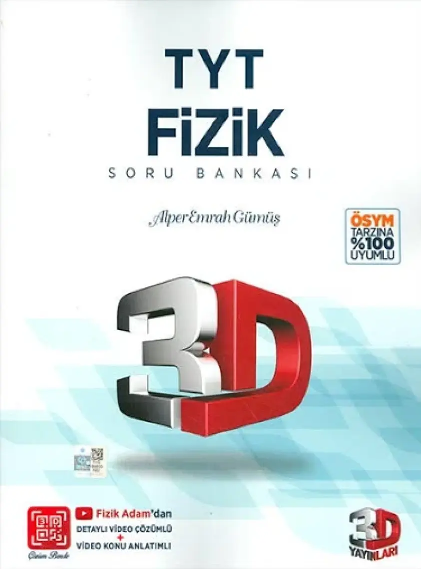 3D Yayınları TYT Fizik Soru Bankası
