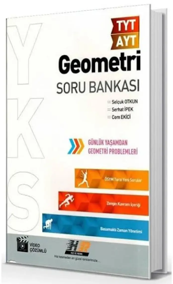 Hız ve Renk Yayınları TYT AYT Geometri Soru Bankası