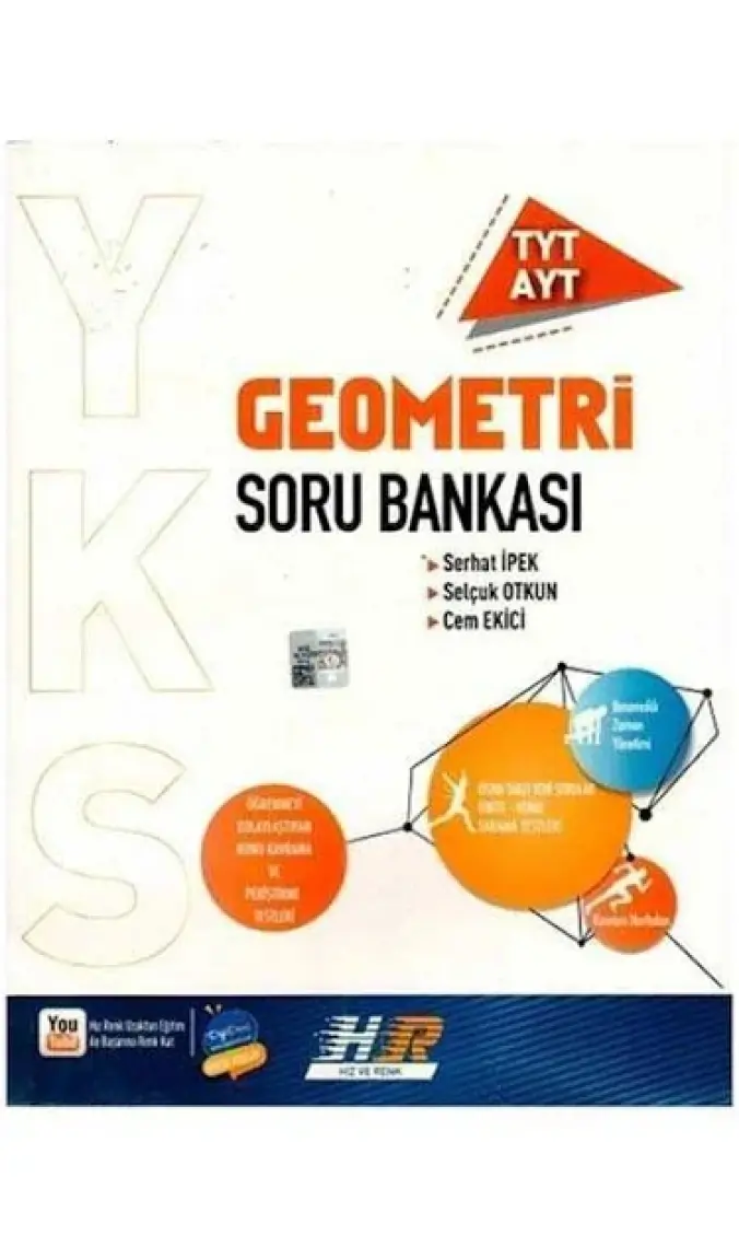 Hız ve Renk Yayınları TYT AYT Geometri Soru Bankası