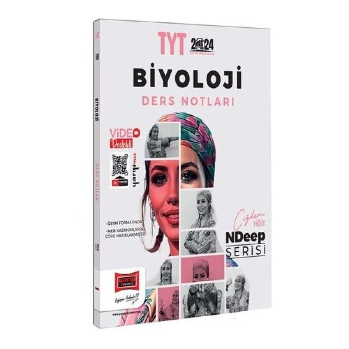 Yargı Yayınevi 2024 Ndeep Serisi TYT Biyoloji Video Ders Notlar