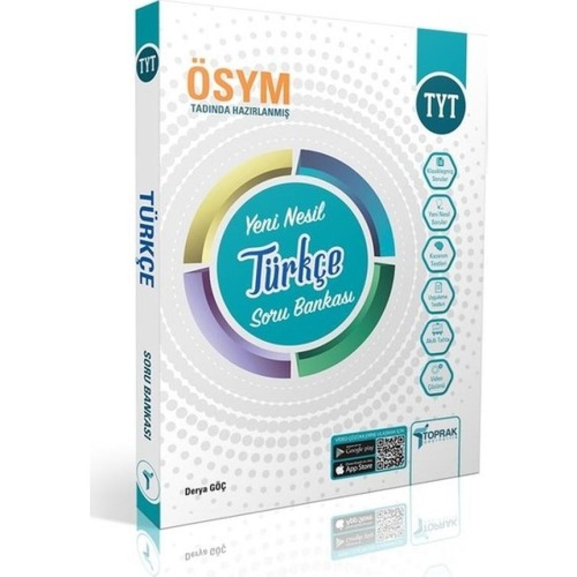 Toprak Yayıncılık  TYT TÜRKÇE SORU BANKASI Derya GÖÇ