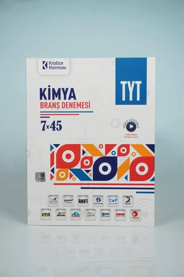 Bes yayınları TYT Kimya 7 x 45 Branş Deneme Krallar Karması