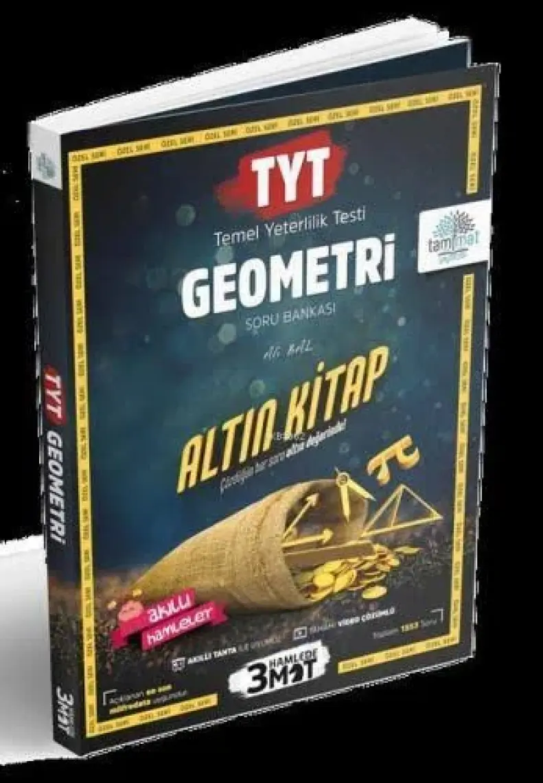 Tammat Yayıncılık 3 Hamlede Mat Tyt Geometri Soru Bankası