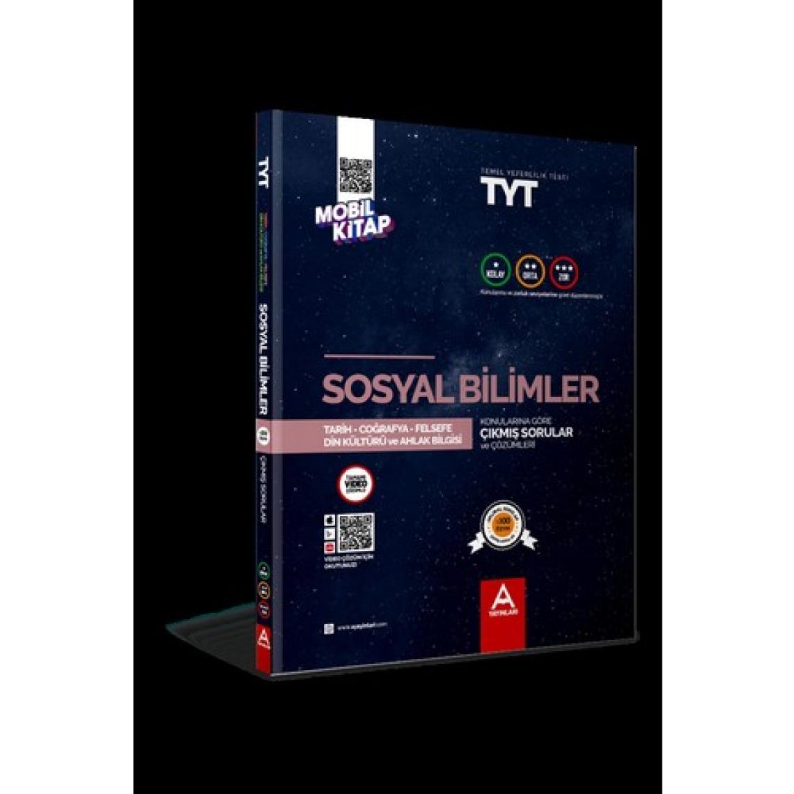 A Yayınları TYT Sosyal Bilimler Konularına ve Zorluk Derecesine Göre Çıkmış Sorular