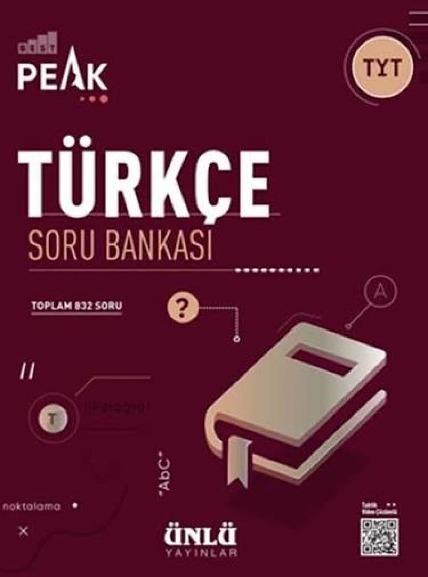 Ünlü Yayınları 2021 TYT Best Peak Türkçe Soru Bankası