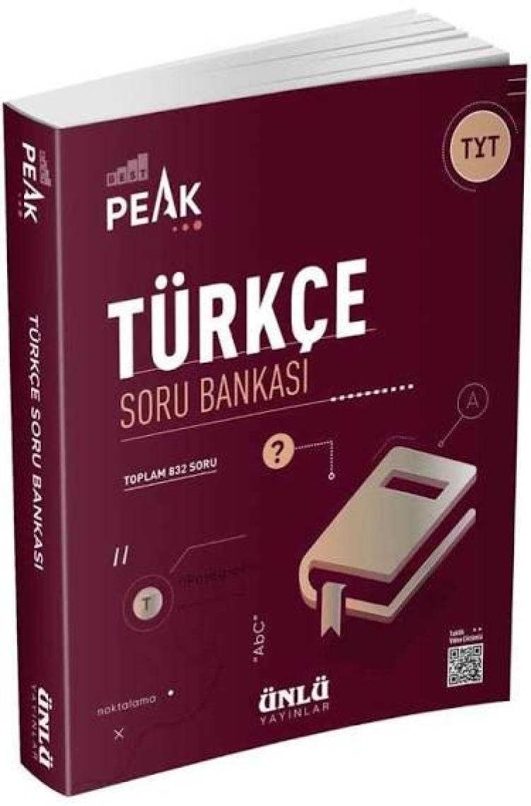 Ünlü Yayınları 2021 TYT Best Peak Türkçe Soru Bankası