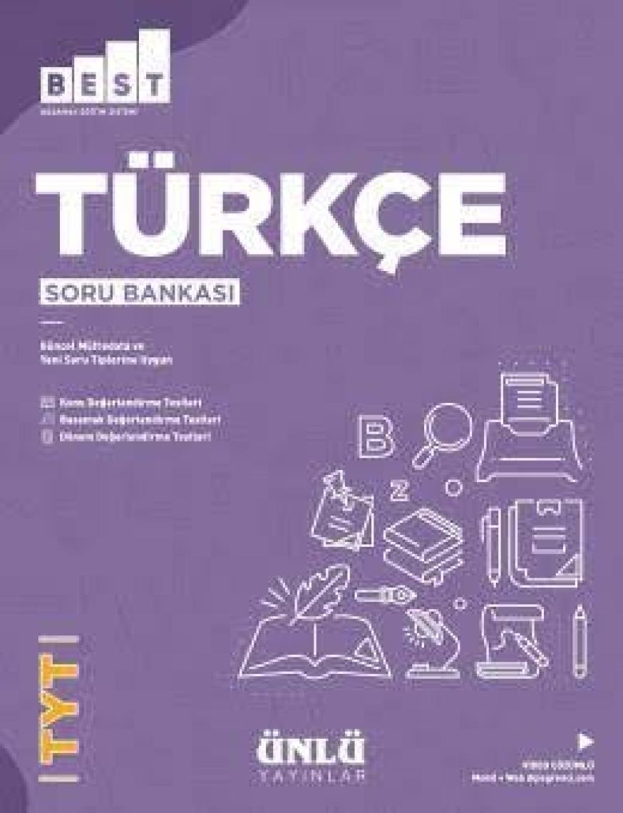 Ünlü Yayınları 2021 TYT Best Peak Türkçe Soru Bankası