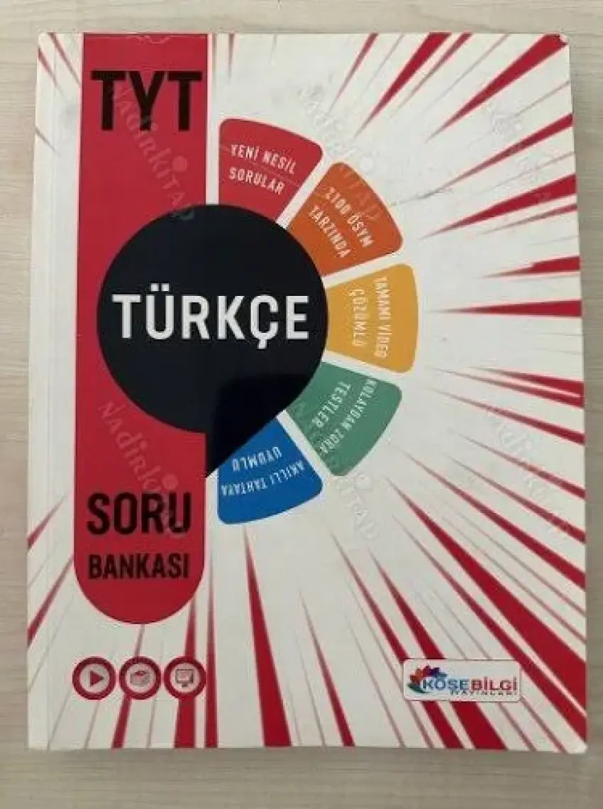 Köşebilgi Yayınları  TYT Türkçe Soru Bankası