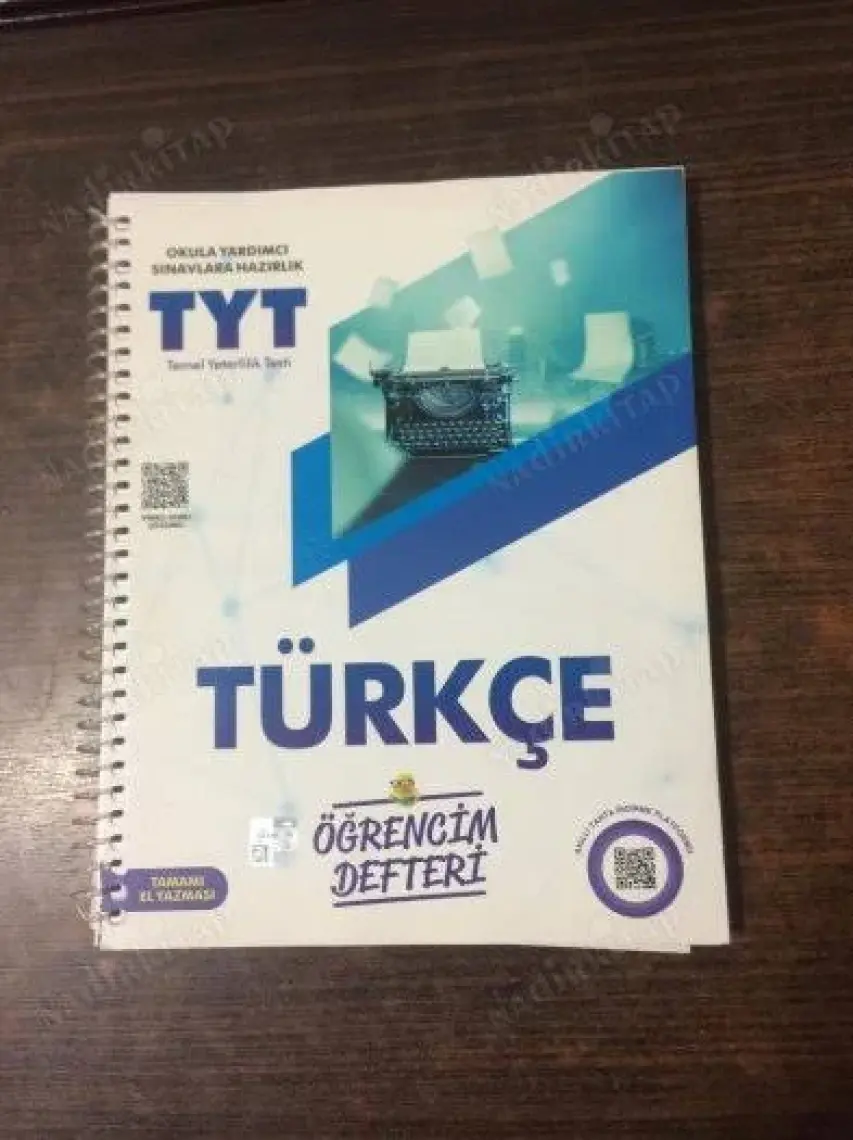Murat Yayınları TYT Türkçe Öğrencim Defteri