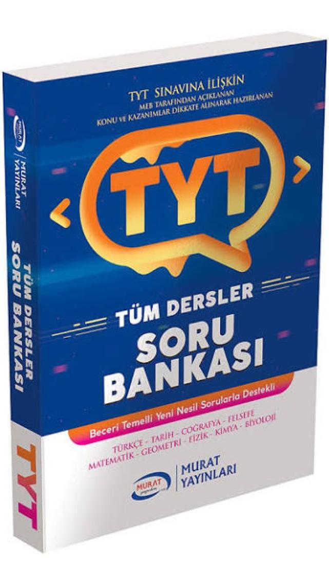 Murat Yayınları TYT Tüm Dersler Soru Bankası