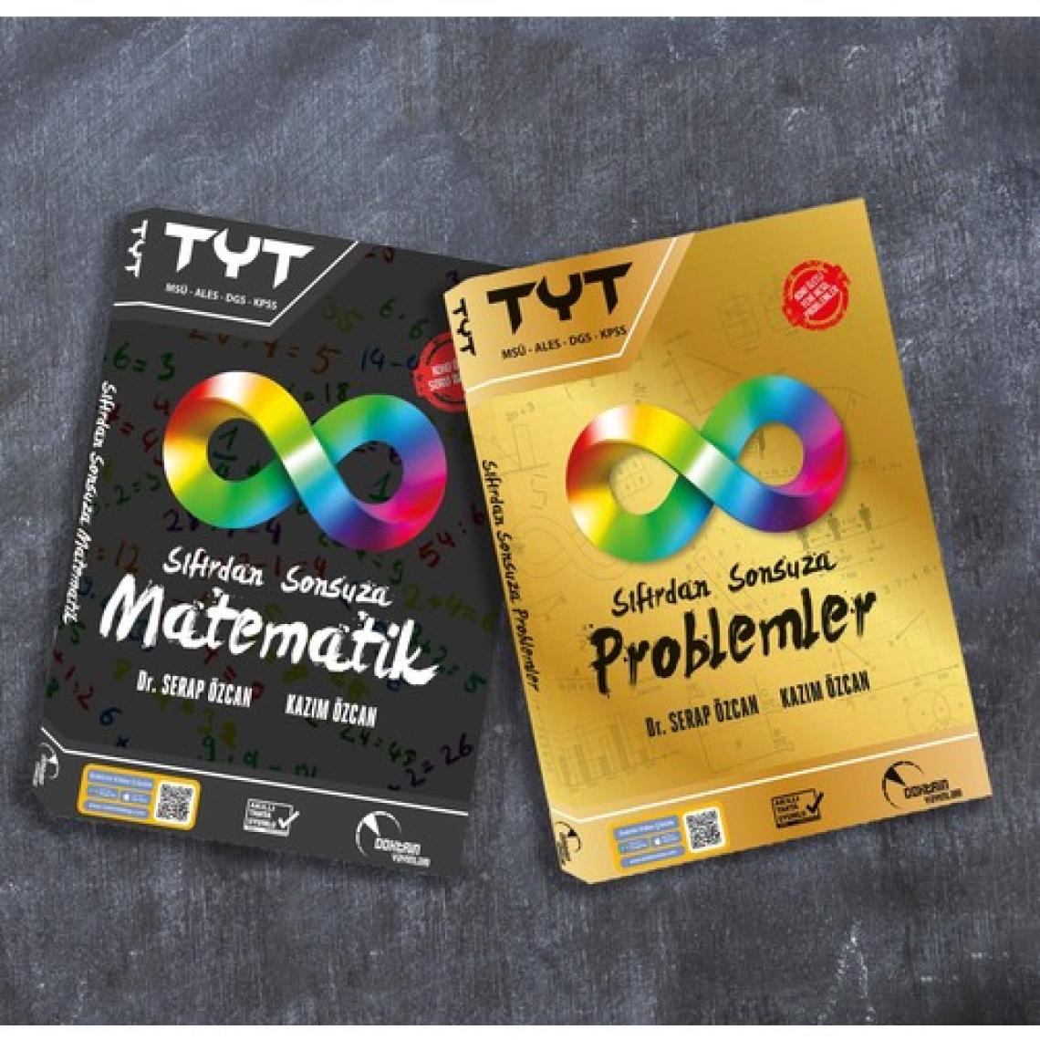 Doktrin Yayınları TYT Sıfırdan Sonsuza Matematik ve Problemler Konu Özetli Soru Bankaları (2 Kitap)