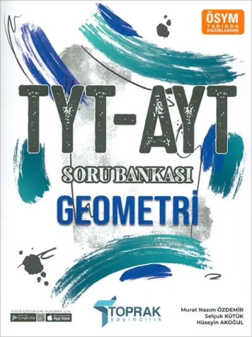 Toprak Yayıncılık TYT - AYT Geometri Soru Bankası