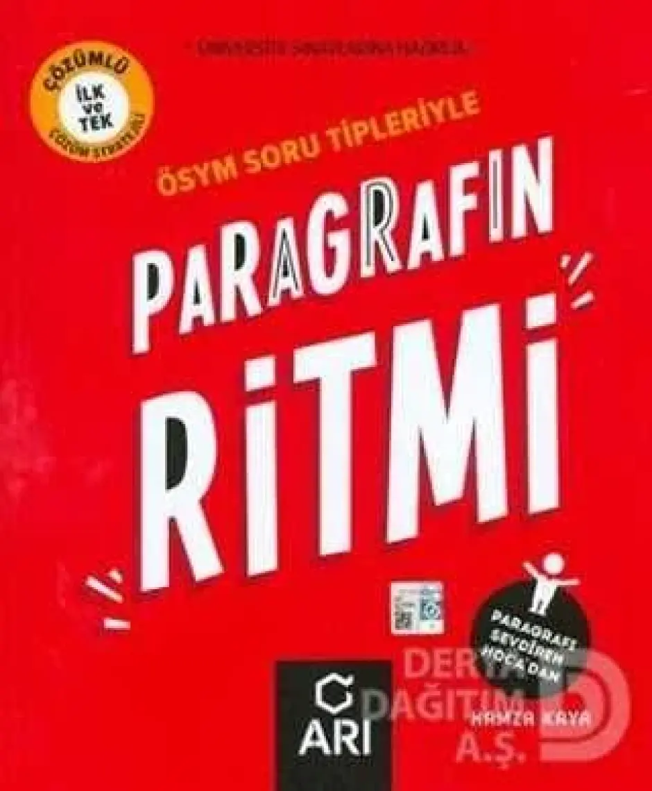 Arı Yayıncılık TYT - AYT Paragrafın Ritmi (Üniversite Sınavlarına Hazırlık)