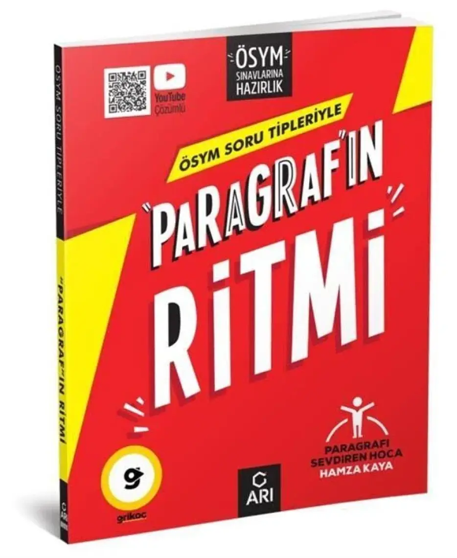 Arı Yayıncılık TYT - AYT Paragrafın Ritmi (Üniversite Sınavlarına Hazırlık)