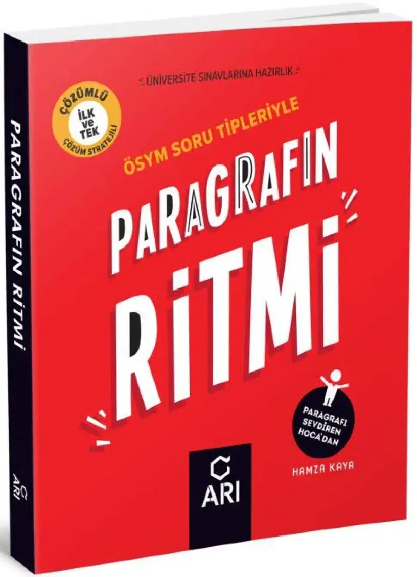 Arı Yayıncılık TYT - AYT Paragrafın Ritmi (Üniversite Sınavlarına Hazırlık)