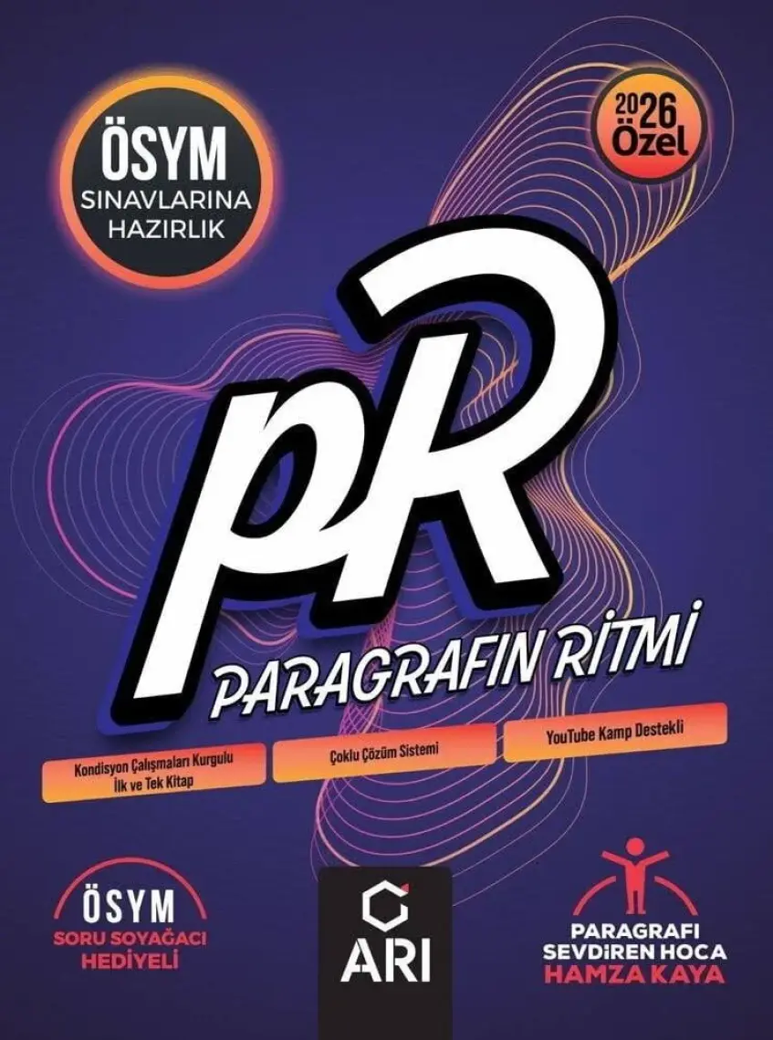 Arı Yayıncılık TYT - AYT Paragrafın Ritmi (Üniversite Sınavlarına Hazırlık)