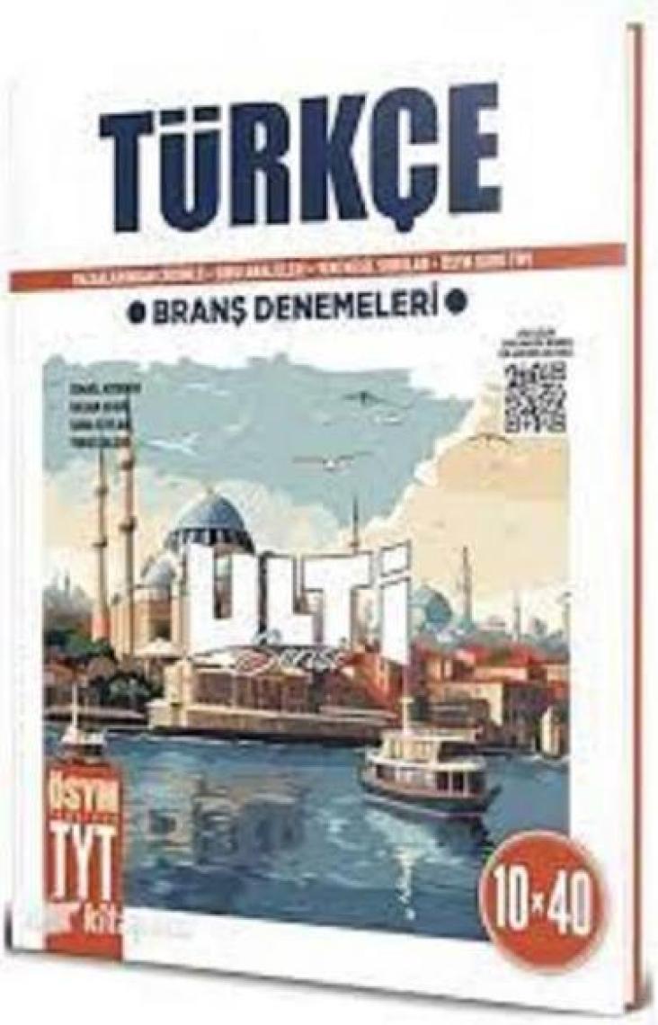 Bes yayınları  TYT Türkçe Ulti Serisi 10 x 40 Branş Denemeleri