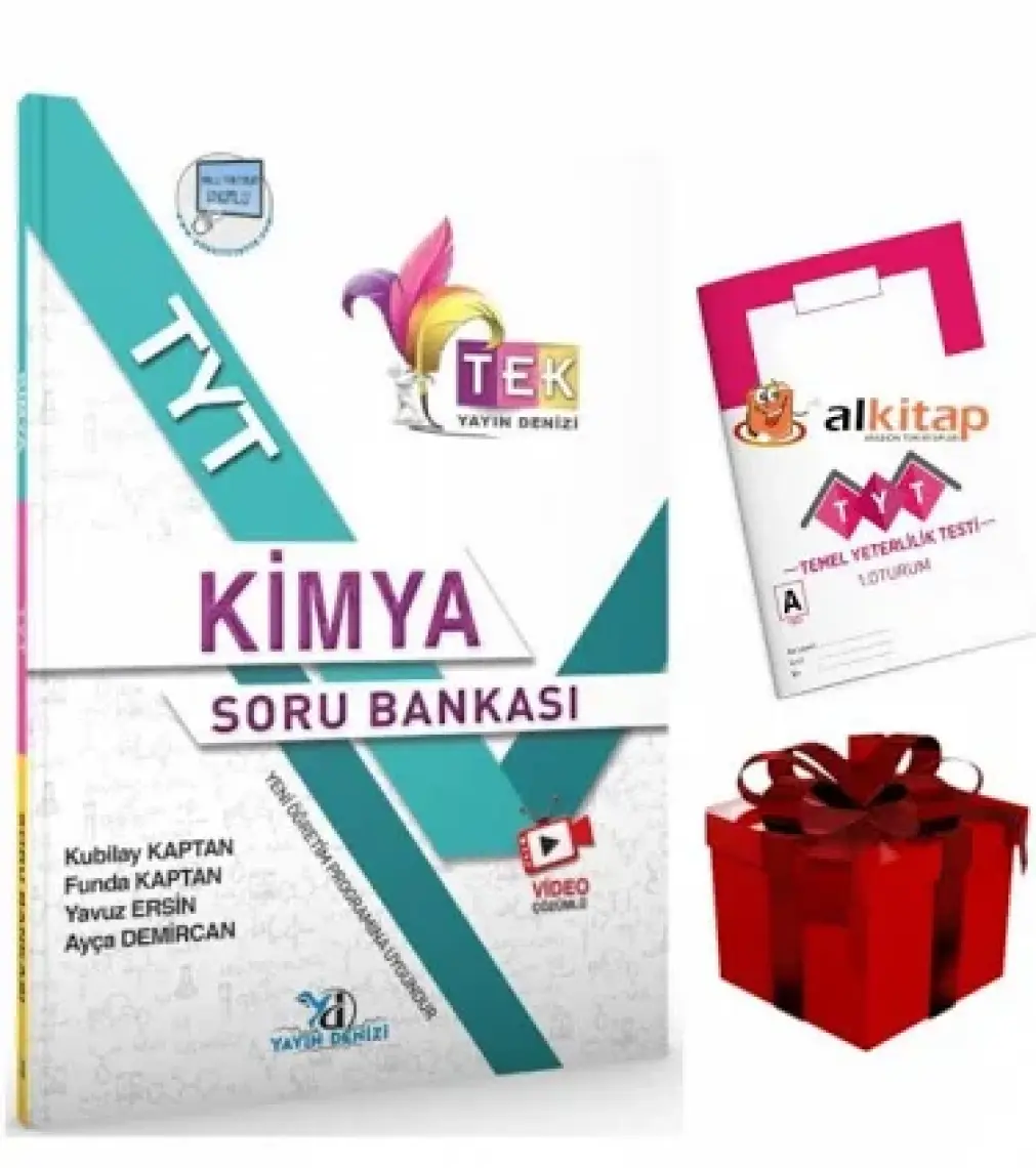 Yayın Denizi Yayınları TYT Tek Serisi Video Çözümlü Kimya Soru Bankası