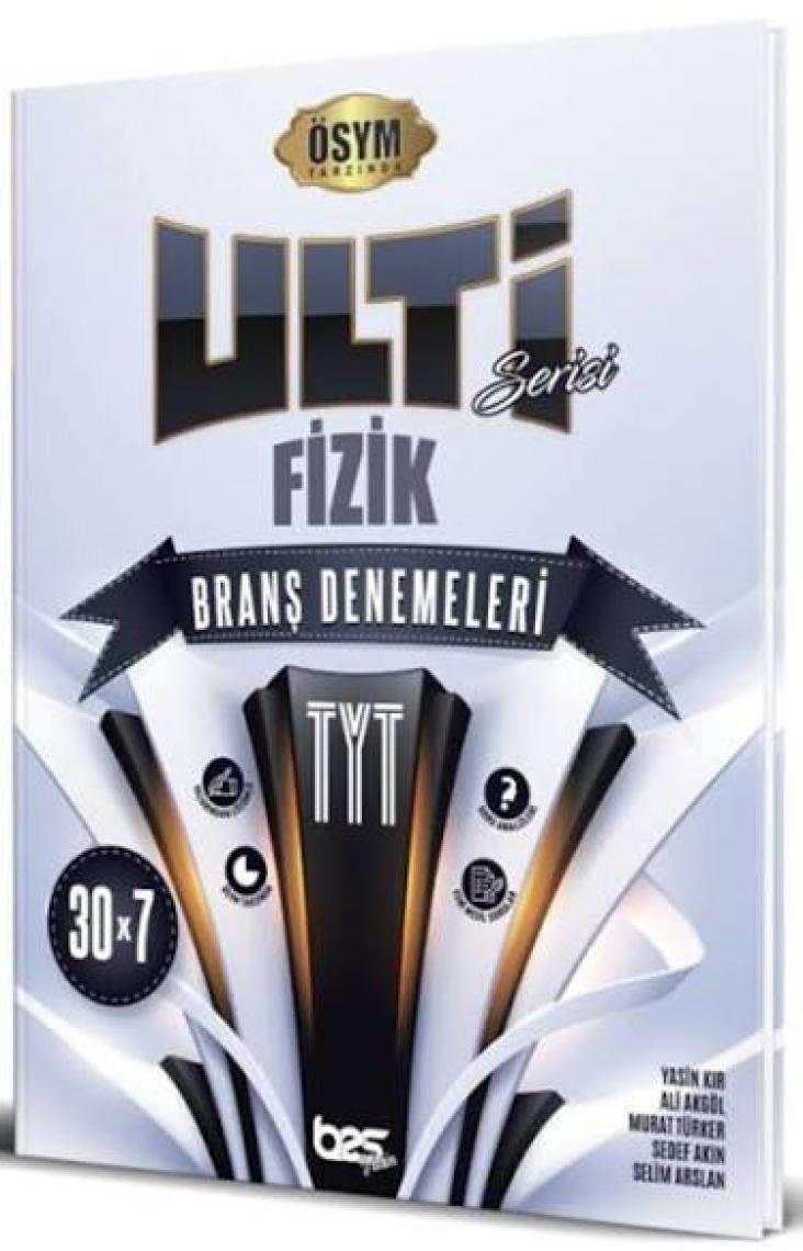 Bes yayınları TYT Fizik Ulti Serisi 3X70 Branş Denemeleri