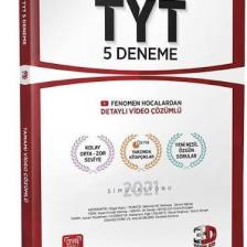 3D Yayınları TYT 5'li Deneme ÖSYM Tarzında Tamamı Video Çözümlü