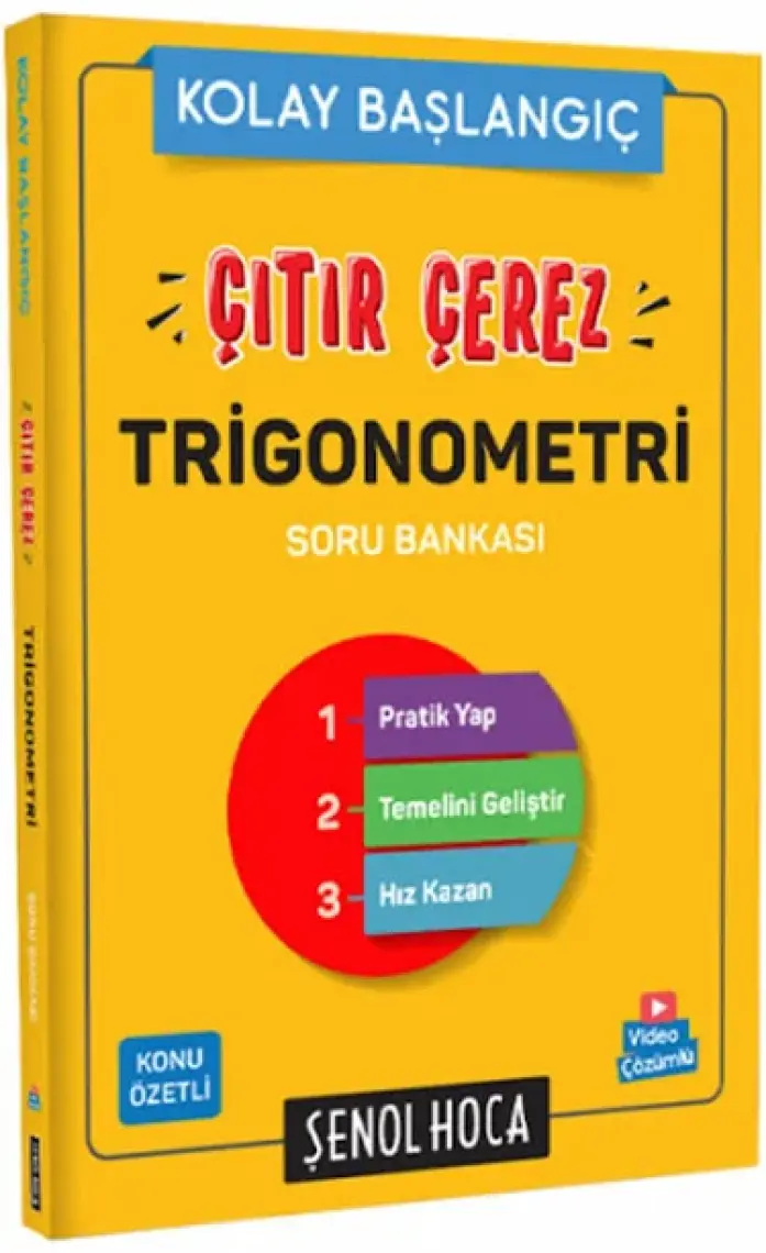 Şenol Hoca Yayınları Çıtır Çerez Trigonometri