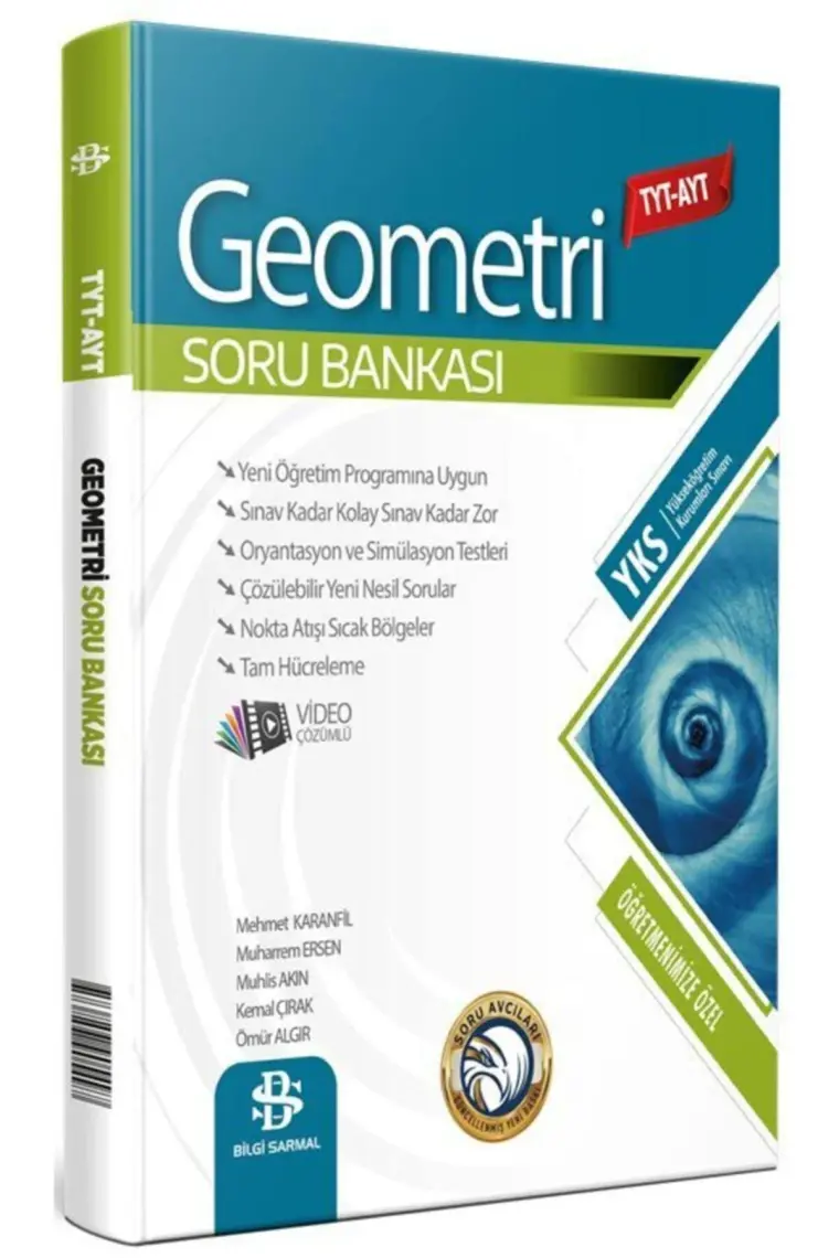 Bilgi Sarmal Yayınları TYT AYT Geometri Soru Bankası