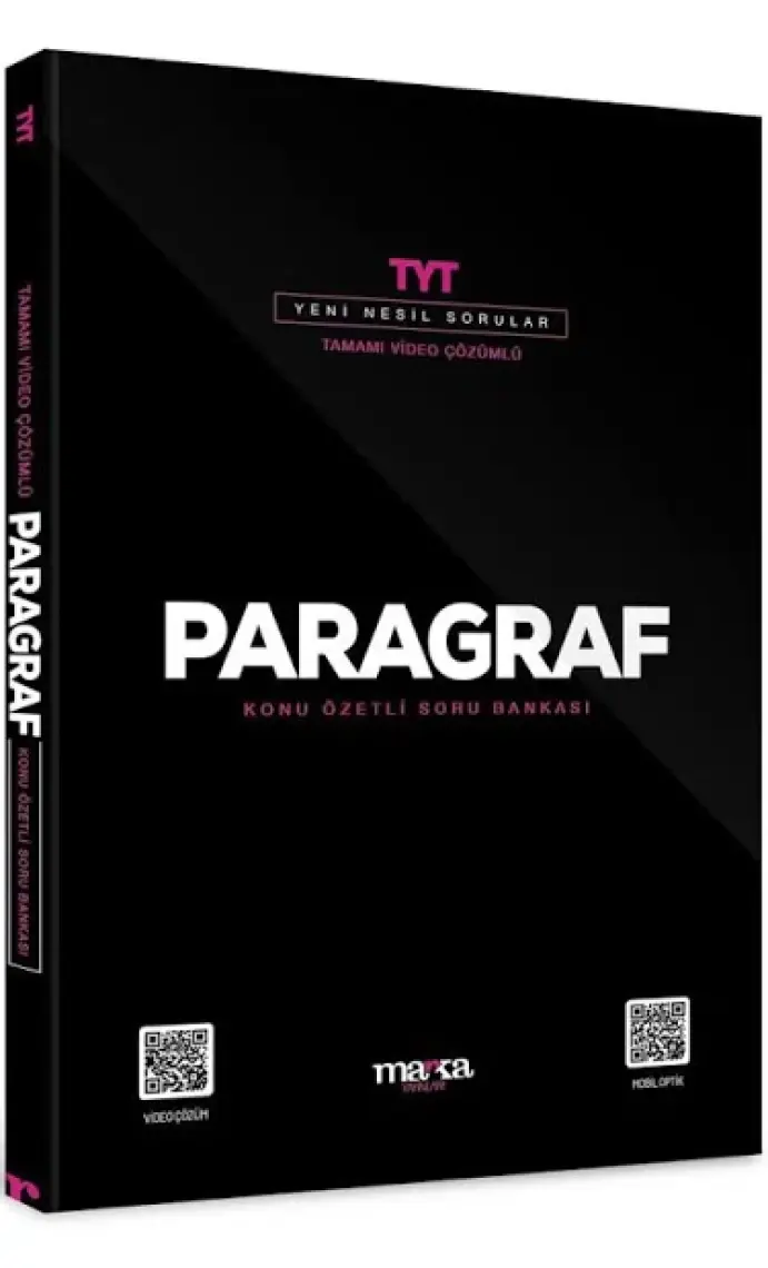 Marka Yayınları 2025 TYT Paragraf Konu Özetli Yeni Nesil Soru Bankası Tamamı Video Çözümlü
