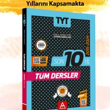 A Yayınları TYT Tüm Dersler Son 10 Yıl Konularına Göre Çıkmış Sorular