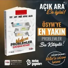 Metin Yayınları TYT MSÜ ALES Problemler 2022