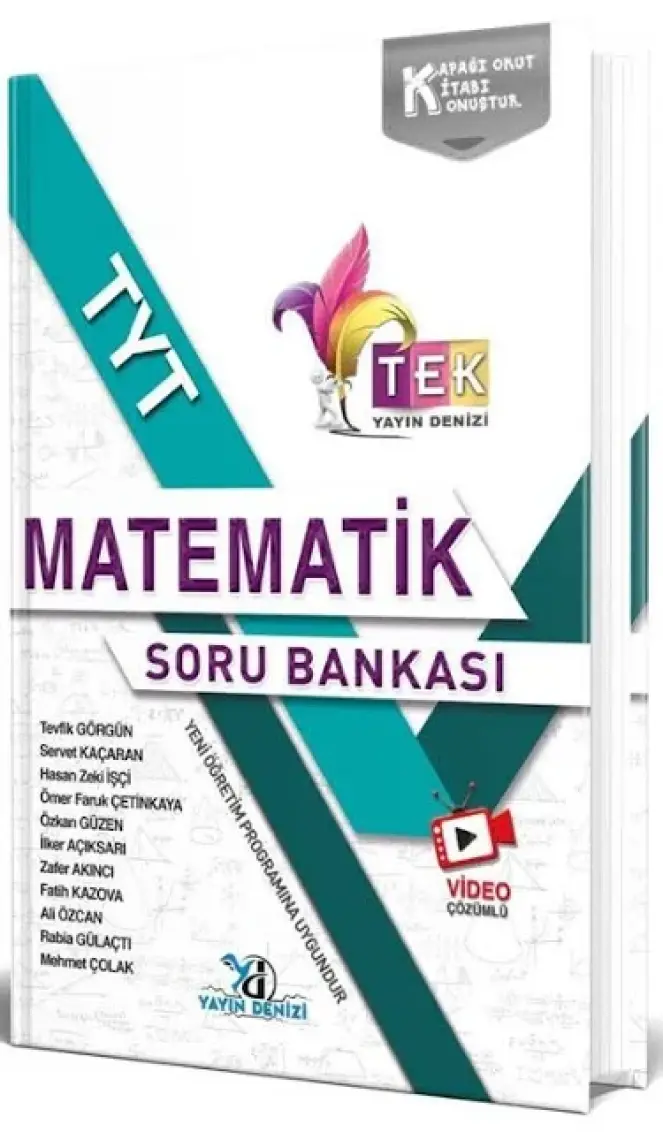Yayın Denizi Yayınları TYT Tek Serisi Video Çözümlü Matematik Soru Bankası