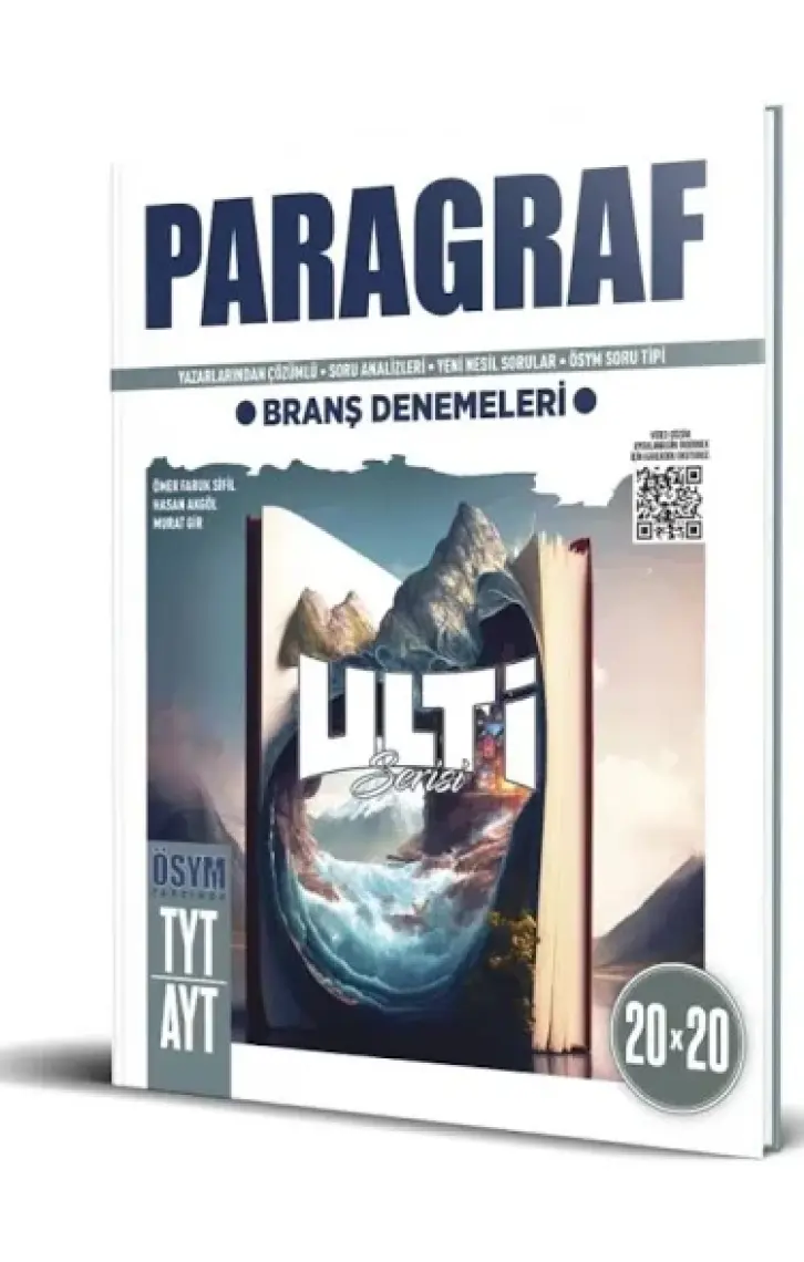 Bes yayınları TYT Ulti Serisi Paragraf Branş Denemeleri 2023