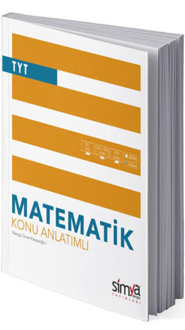 Simya Yayınları  Matematik TYT Konu Anlatımlı Kitabı