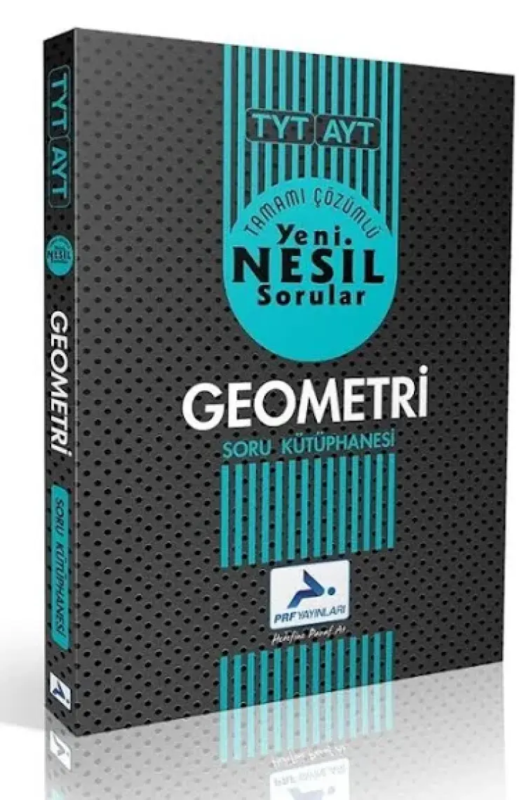 Paraf Yayınları TYT - AYT Geometri Tamamı Yeni Nesil Çözümlü Soru Kütüphanesi