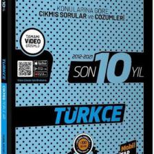 A Yayınları TYT Türkçe Son 10 Yıl Çıkmış Soru ve Çözümleri Yeni 2022
