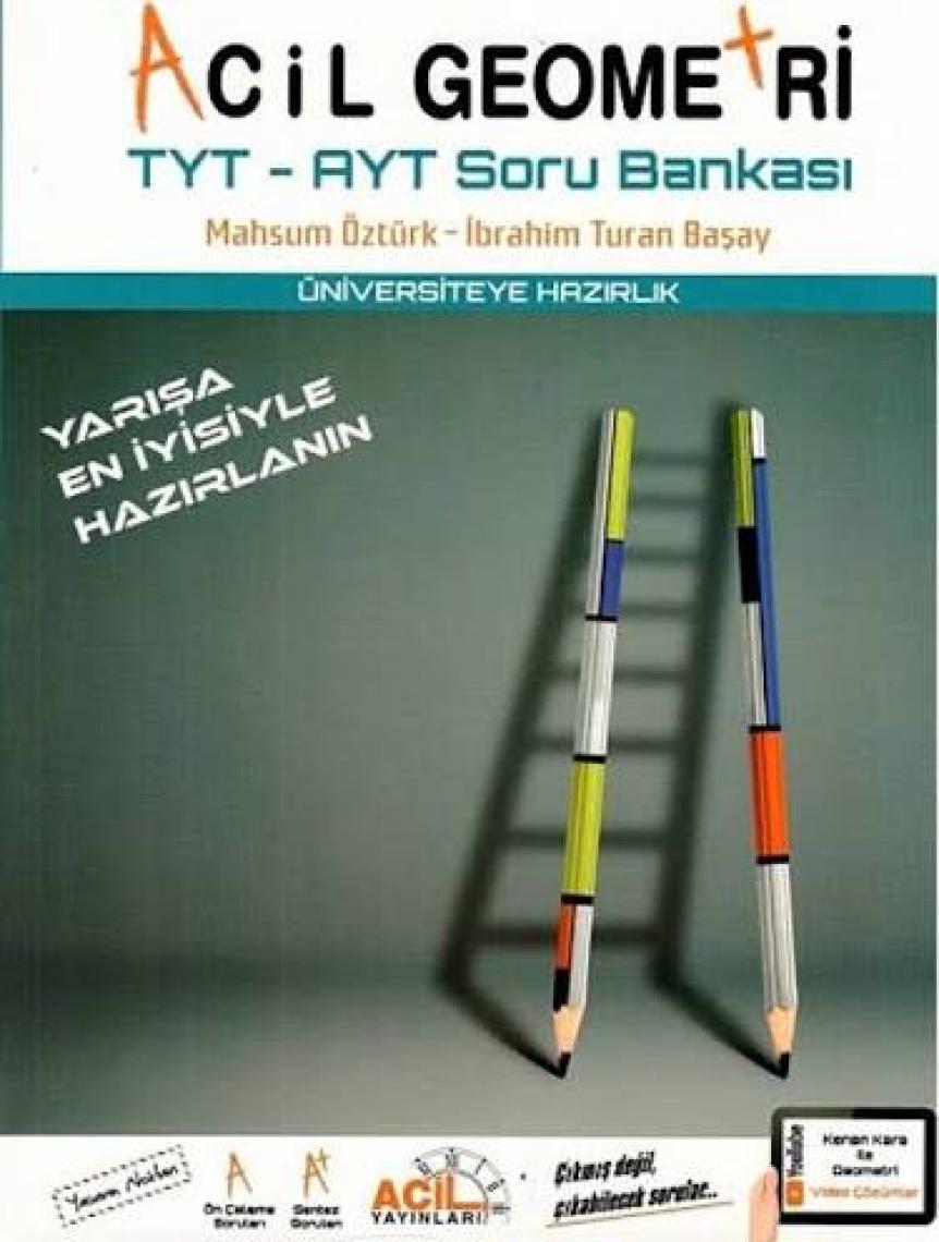 Acil Yayınları TYT AYT Geometri Soru Bankası