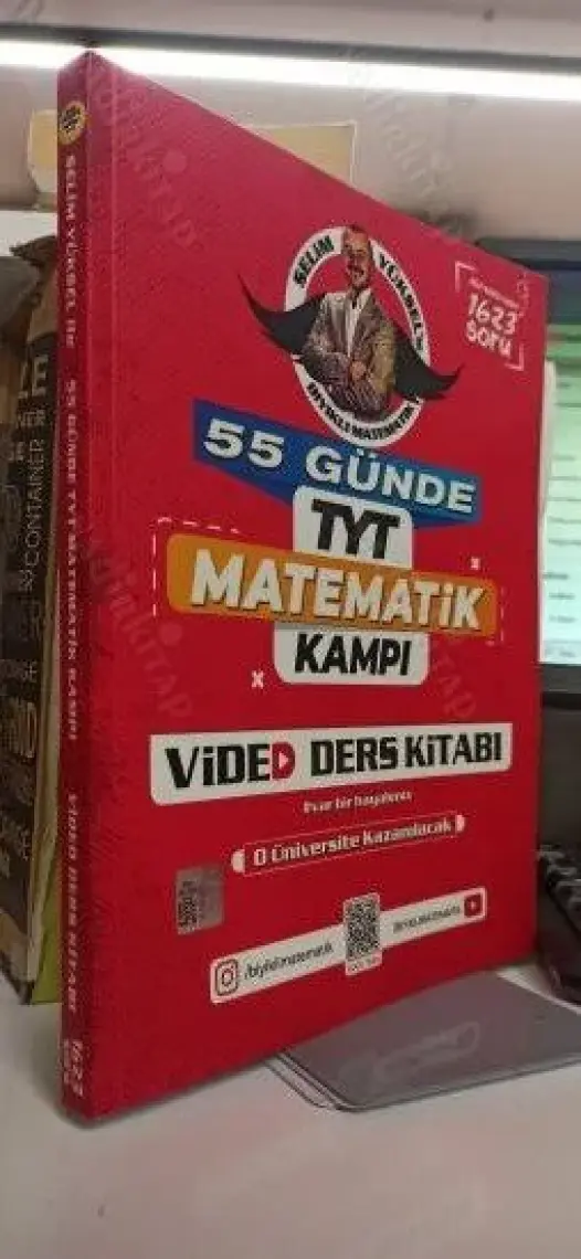 Bıyıklı Matematik Yayınları TYT Matematik Kampı 55 Günde Video Ders Kitabı