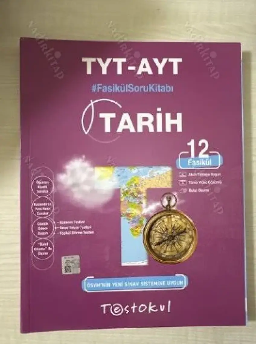 Test Okul Yayınları TYT - AYT Tarih Fasikül Soru Bankası