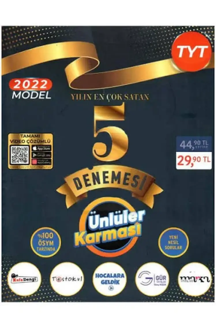 Ünlüler Karması 2022 TYT 5 Deneme