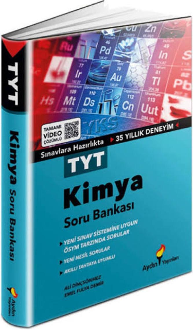 Aydın Yayınları TYT Kimya Konu Özetli Soru Bankası