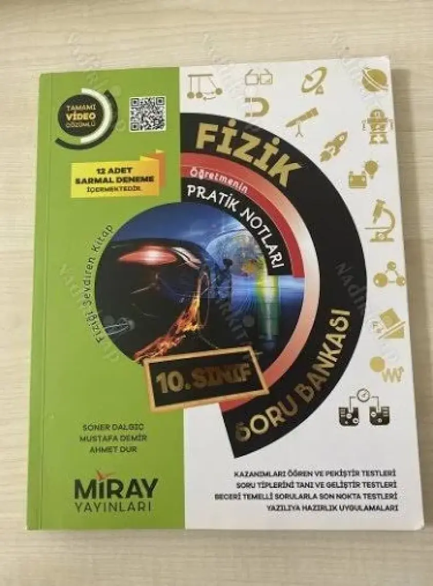 Miray Yayınları 10. Sınıf Fizik Konu Özetli Soru Bankası