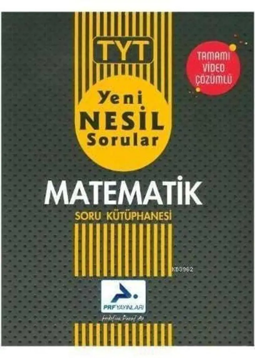 Paraf Yayınları TYT Matematik Tamamı Yeni Nesil Video Çözümlü Soru Kütüphanesi