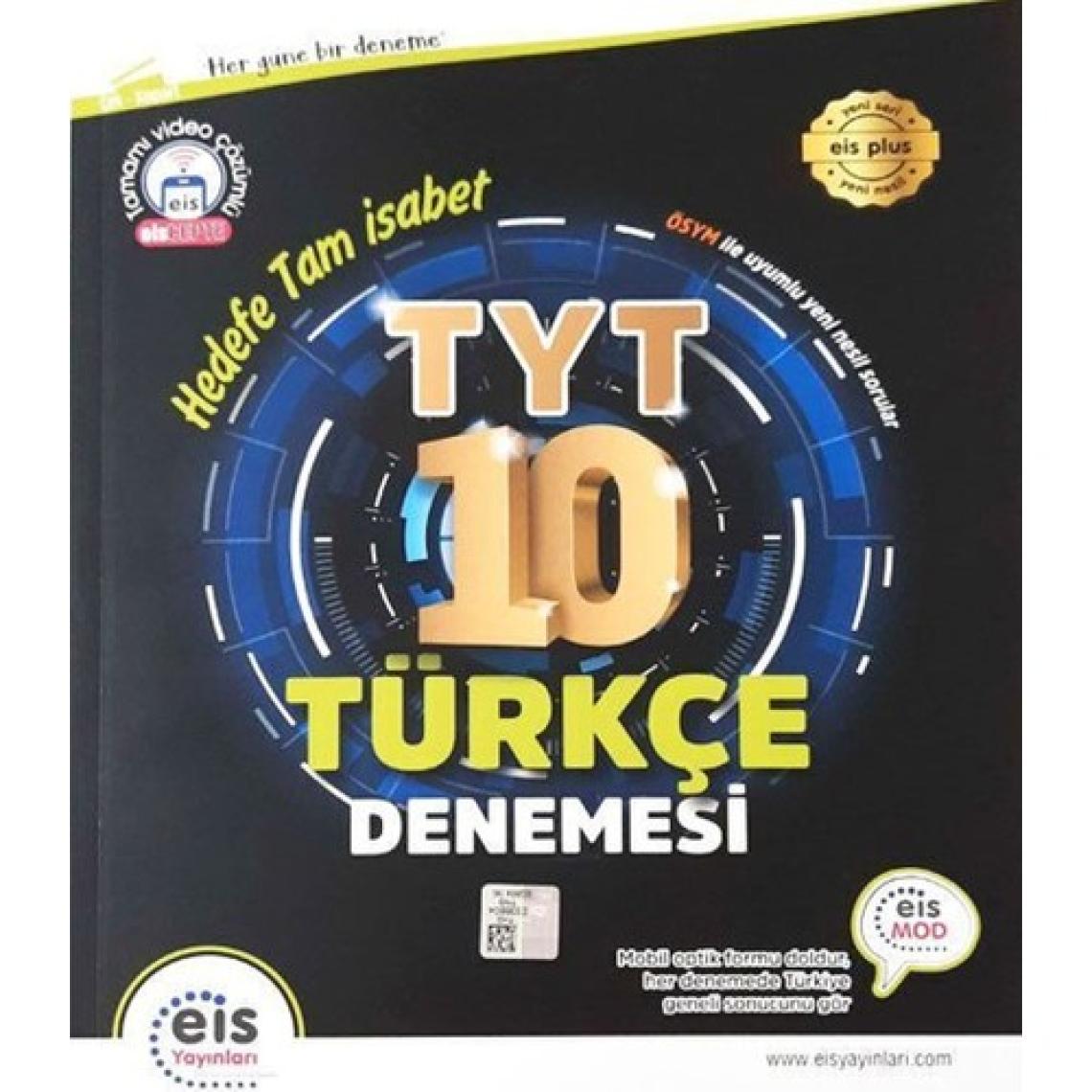 Eis Yayınları YKS TYT Türkçe Branş Denemeleri (Ciltli)