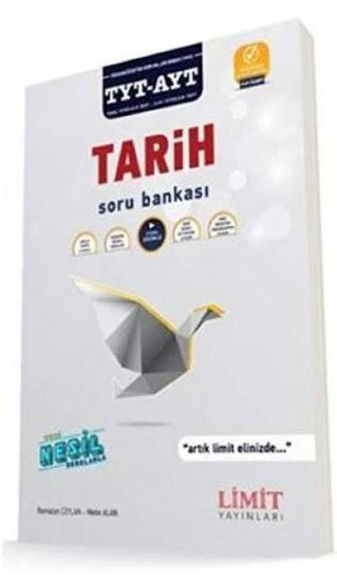 Limit Yayınları TYT-AYT Tarih Soru Bankası 2024 Güncel Baskı