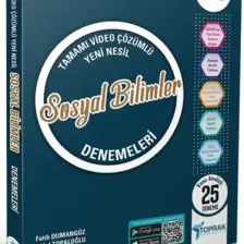 Toprak Yayıncılık TYT Sosyal Bilimler 25'li Deneme Kitabı