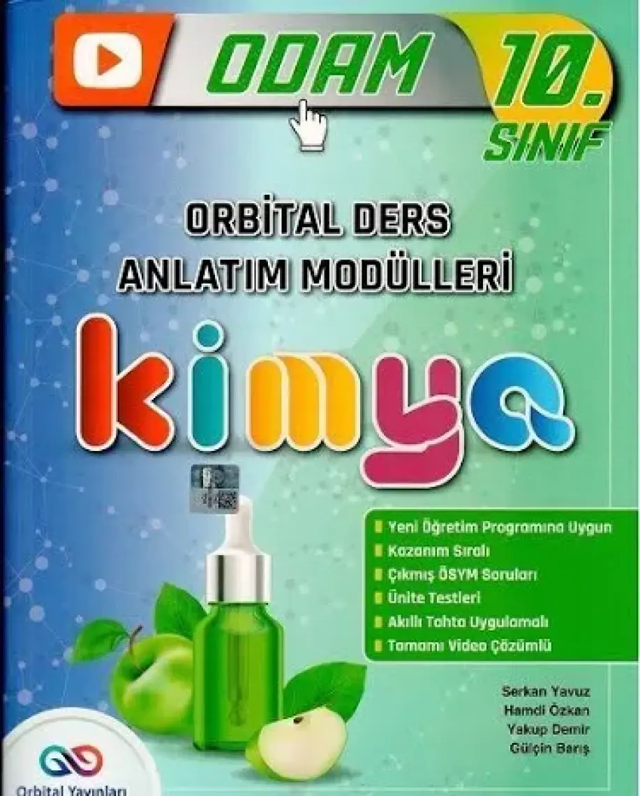 Orbital Yayınları TYT Kimya 45 x 7 Branş Denemeleri