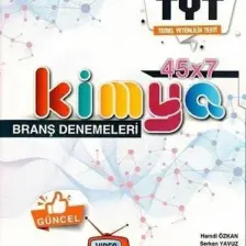 Orbital Yayınları TYT Kimya 45 x 7 Branş Denemeleri