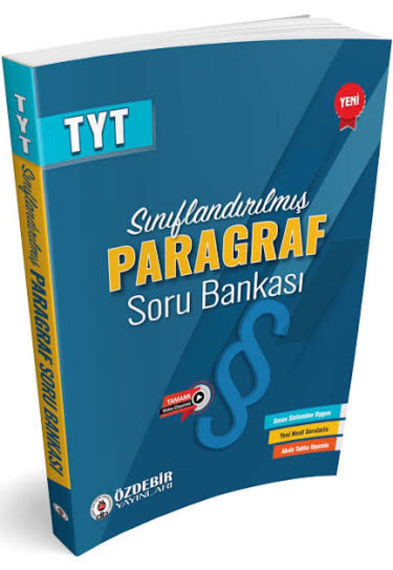 Özdebir Yayınları TYT-AYT Paragraf Soru Bankası