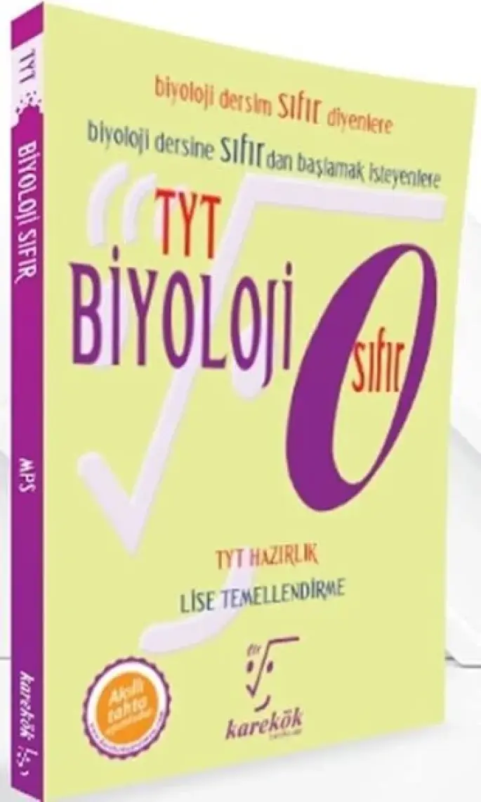 Karekök Yayıncılık TYT Biyoloji Sıfır