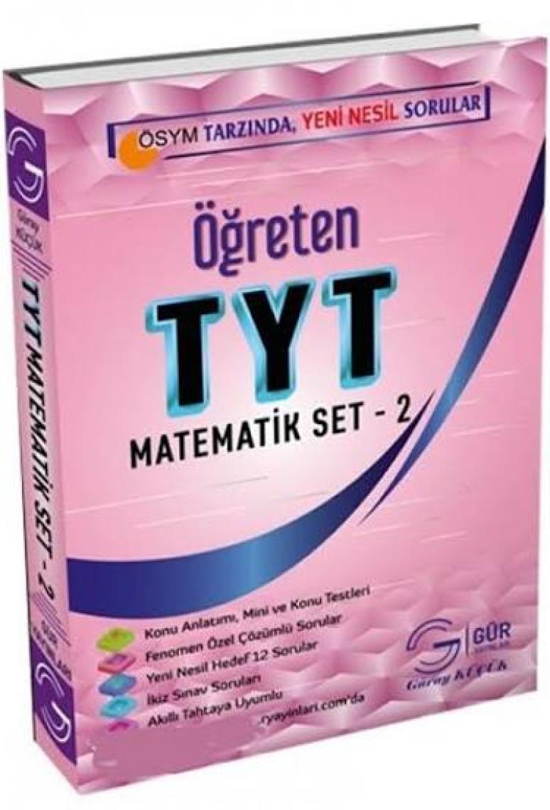 Gür Yayınları Öğreten Tyt Matematik Set - 2